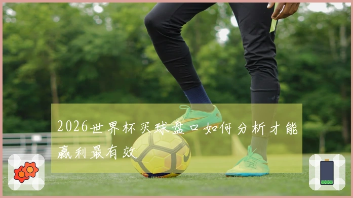 2026世界杯买球盘口如何分析才能赢利最有效